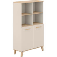 REGAL Naturfarben, Beige, Kaschmir  - Kaschmir/Beige, Design, Holzwerkstoff (94,80/160,90/39,60cm) - Paidi