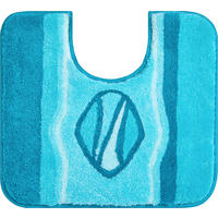 WC-VORLEGER Türkis 50/55 cm  - Türkis, Basics, Kunststoff/Textil (50/55cm) - Grund