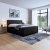BOXSPRINGBETT 180/200 cm  in Schwarz  - Schwarz, MODERN, Holzwerkstoff/Kunststoff (180/200cm) - MID.YOU