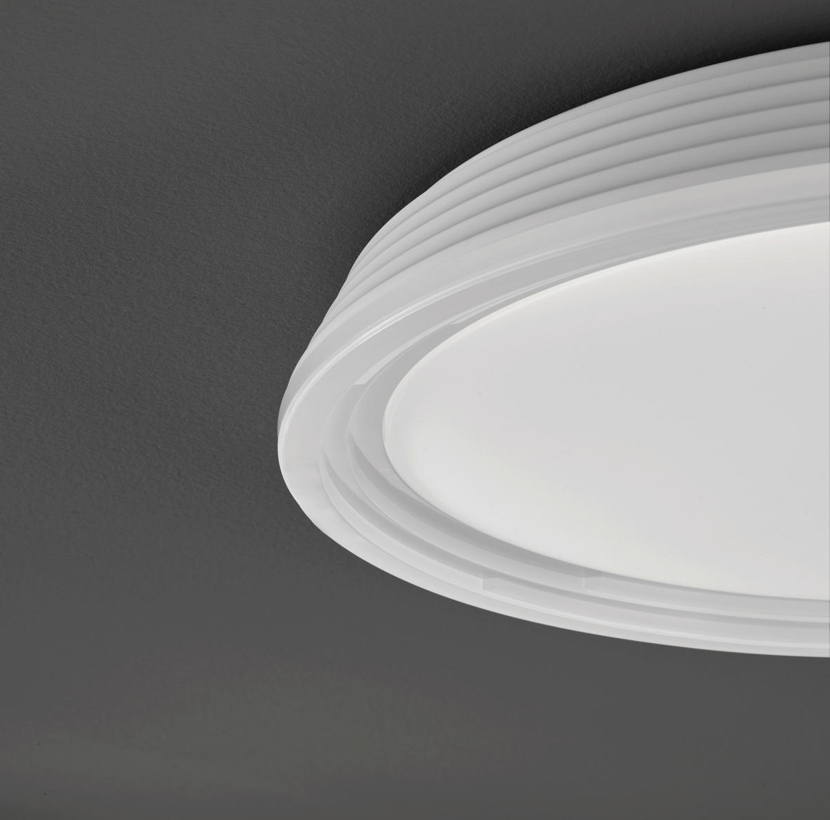 LED-DECKENLEUCHTE 22,0 W  43/7,5 cm    - Weiss, Basics, Kunststoff (43/7,5cm) - Fischer & Honsel