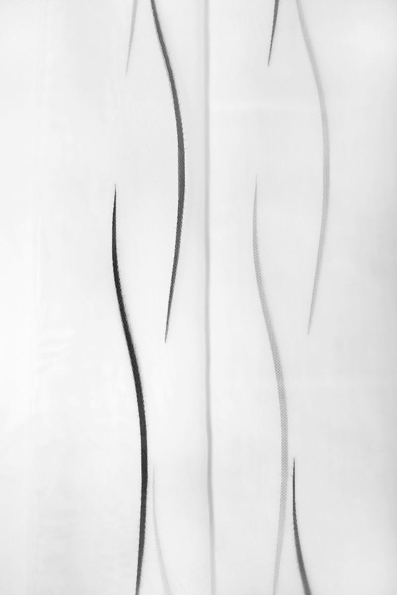 MATERIJAL ZA ZAVESE siva, bela - siva/bela, Osnovno, tekstil (170cm)