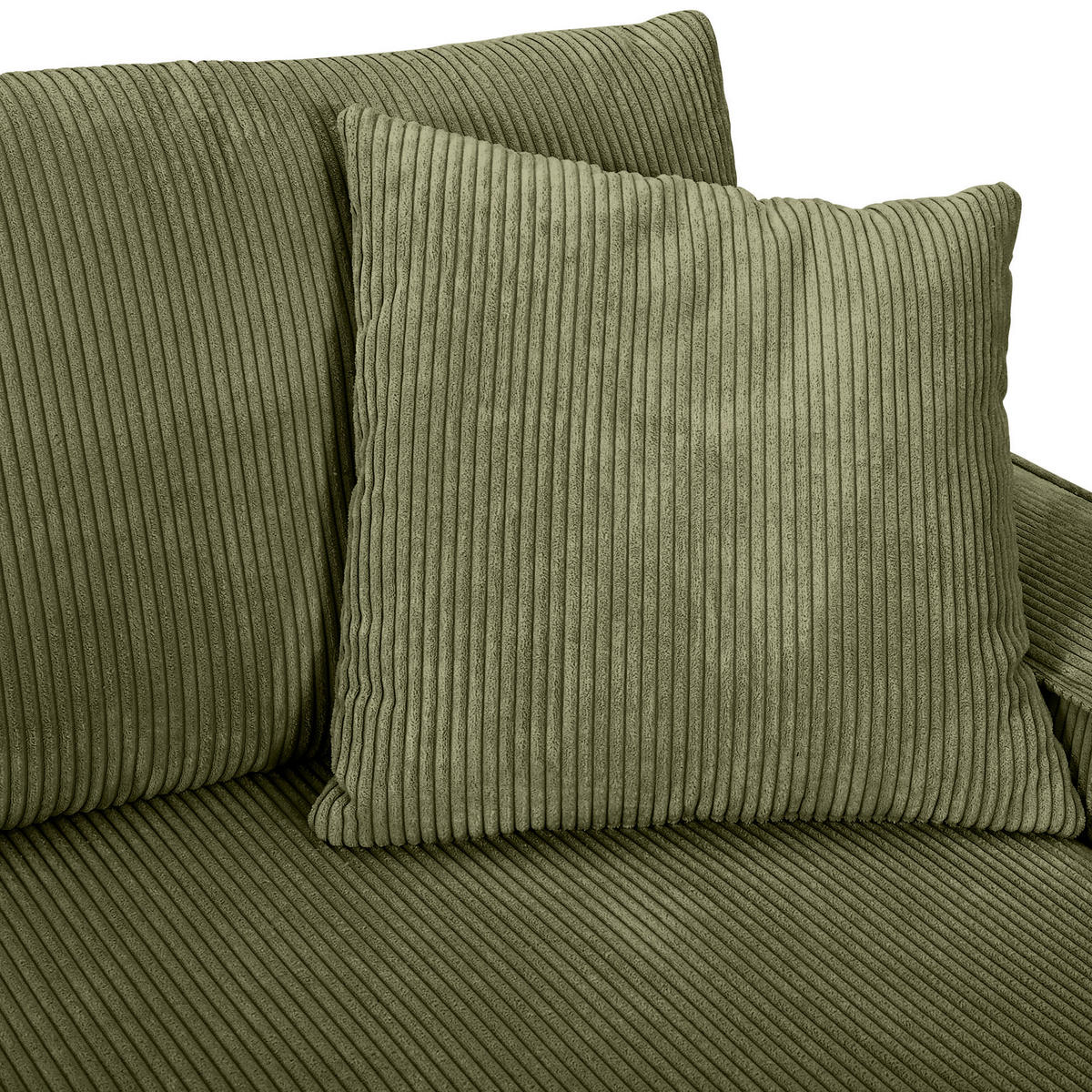 HÖRNSOFFA i manchester mörkgrön  - svart/mörkgrön, Klassisk, textil/plast (250/153cm) - MID.YOU