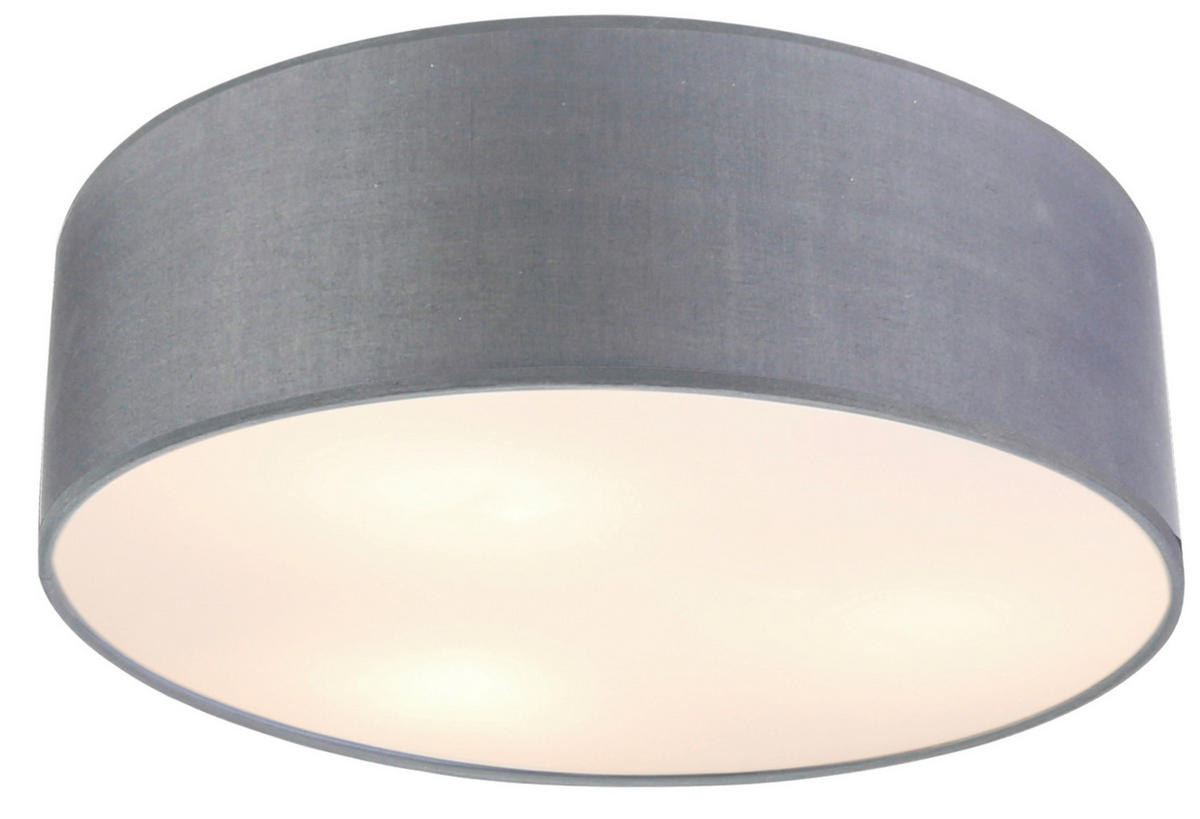 HÄNGELEUCHTE 40/40/13.5 cm  - Grau, Basics, Metall (40/40/13.5cm)