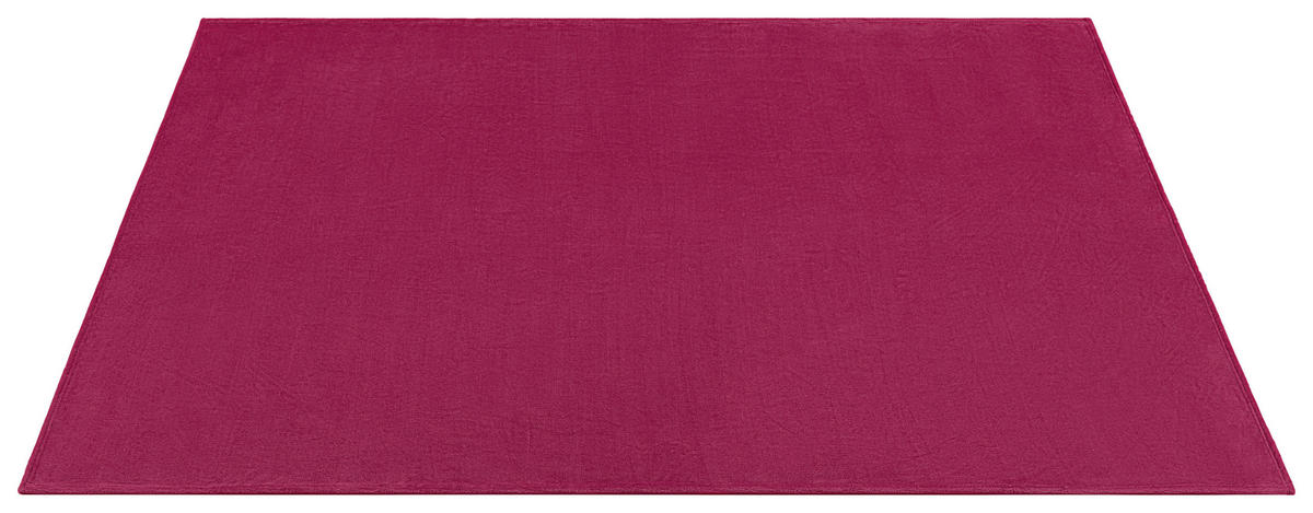DECKE EMMA 140/190 cm  - Beere, Basics, Textil (140/190cm) - Novel