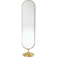 STANDSPIEGEL 40/170/40 cm  - Goldfarben, Design, Glas/Metall (40/170/40cm) - Kare-Design