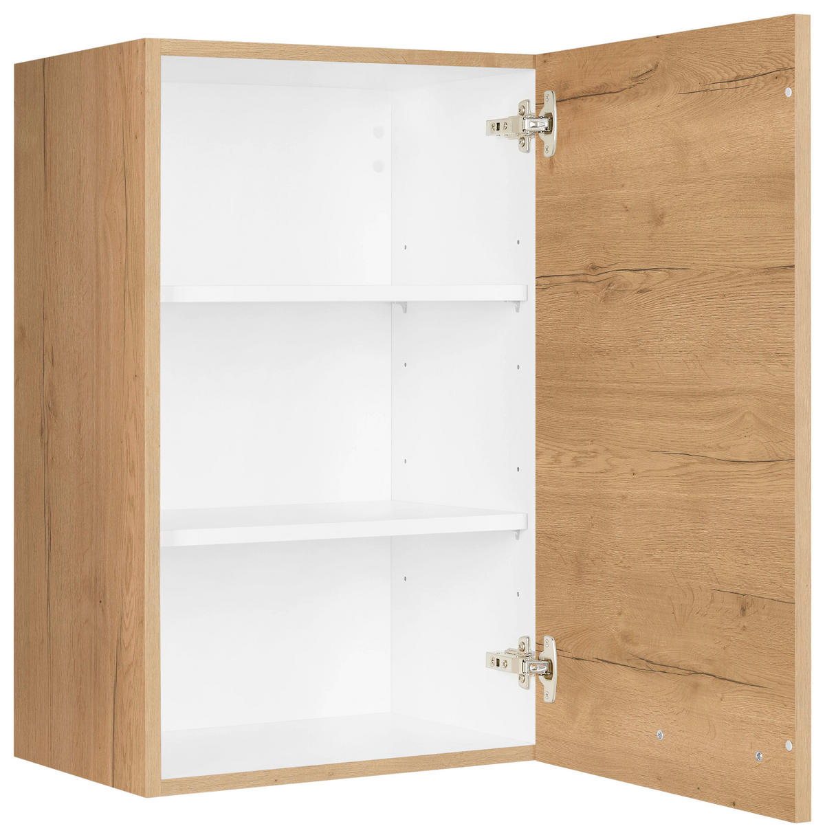 KÜCHENOBERSCHRANK 45/72/35 cm  in Eichefarben  - Eichefarben/Schwarz, MODERN, Holzwerkstoff/Metall (45/72/35cm) - Nobilia