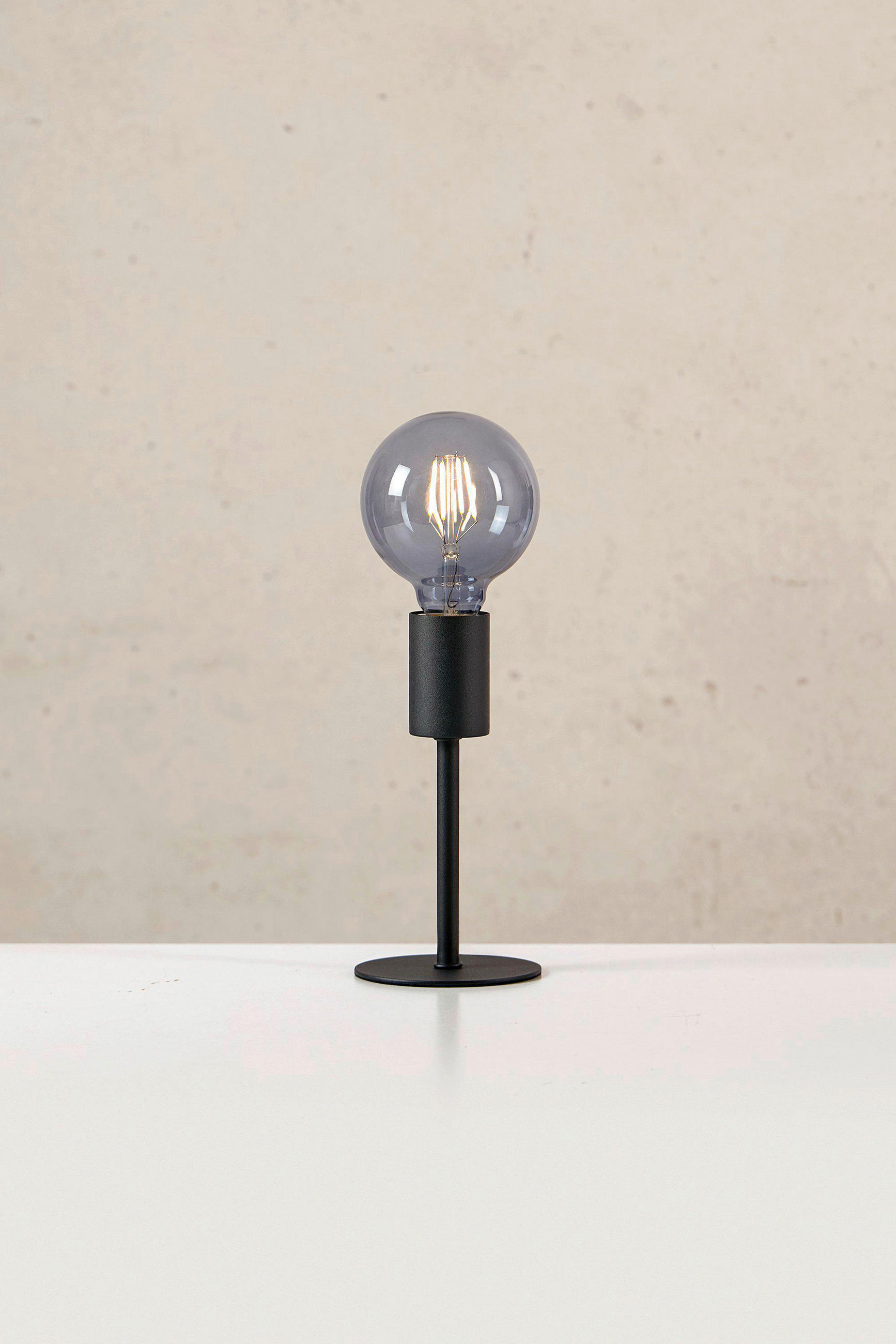 TISCHLEUCHTE CIELO 10/19 cm   - Schwarz, Basics, Glas/Metall (10/19cm) - Markslöjd