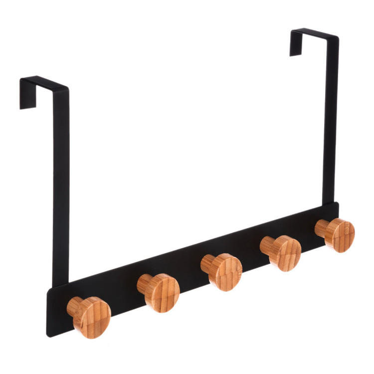 ČIVILUK ZA VRATA  crna  metal  - crna, Osnovno, metal (8,2/20/35,1cm) - Homeware