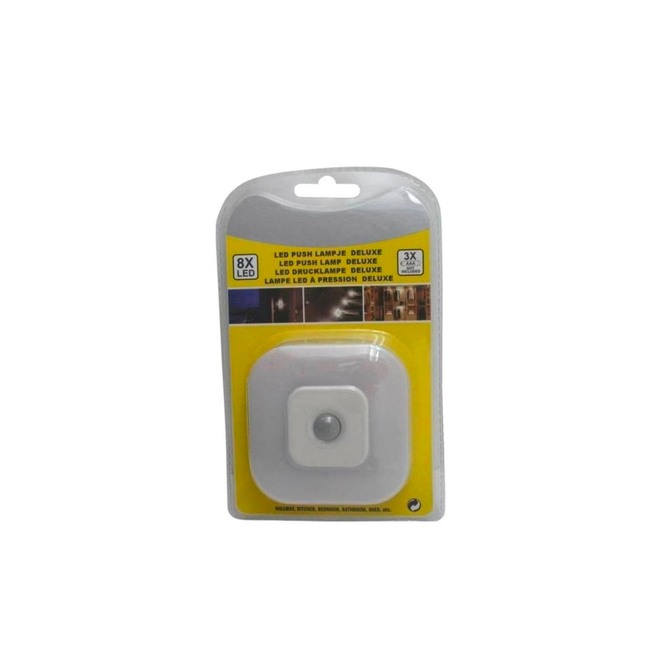 NOĆNO SVJETLO  - bijela, Basics, plastika (8/8/2cm)