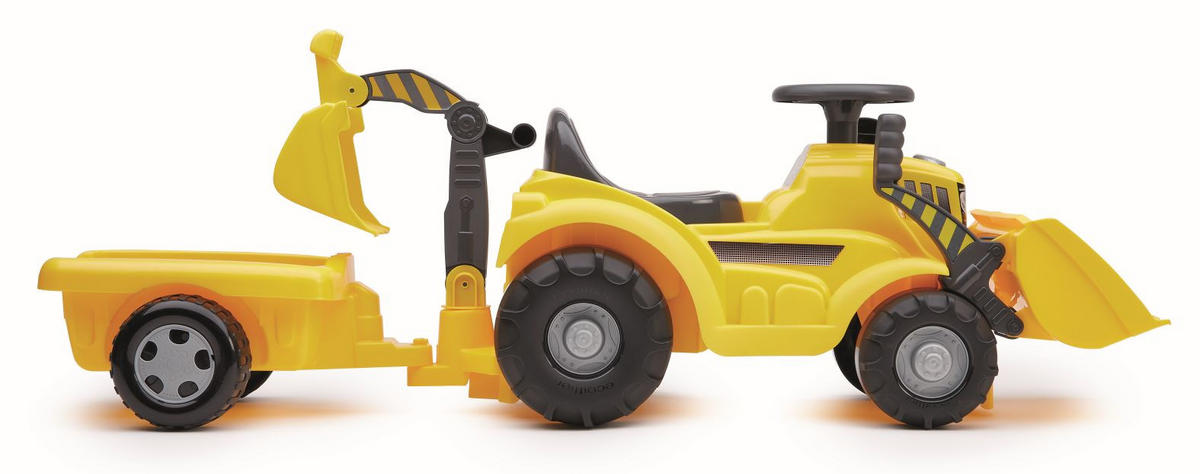 RUTSCHFAHRZEUG   - Gelb/Multicolor, Basics, Kunststoff (58,50/26/44,50cm) - Simba