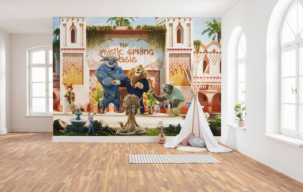 FOTOTAPETE - Multicolor, Design, Textil (350/250cm) - Disney