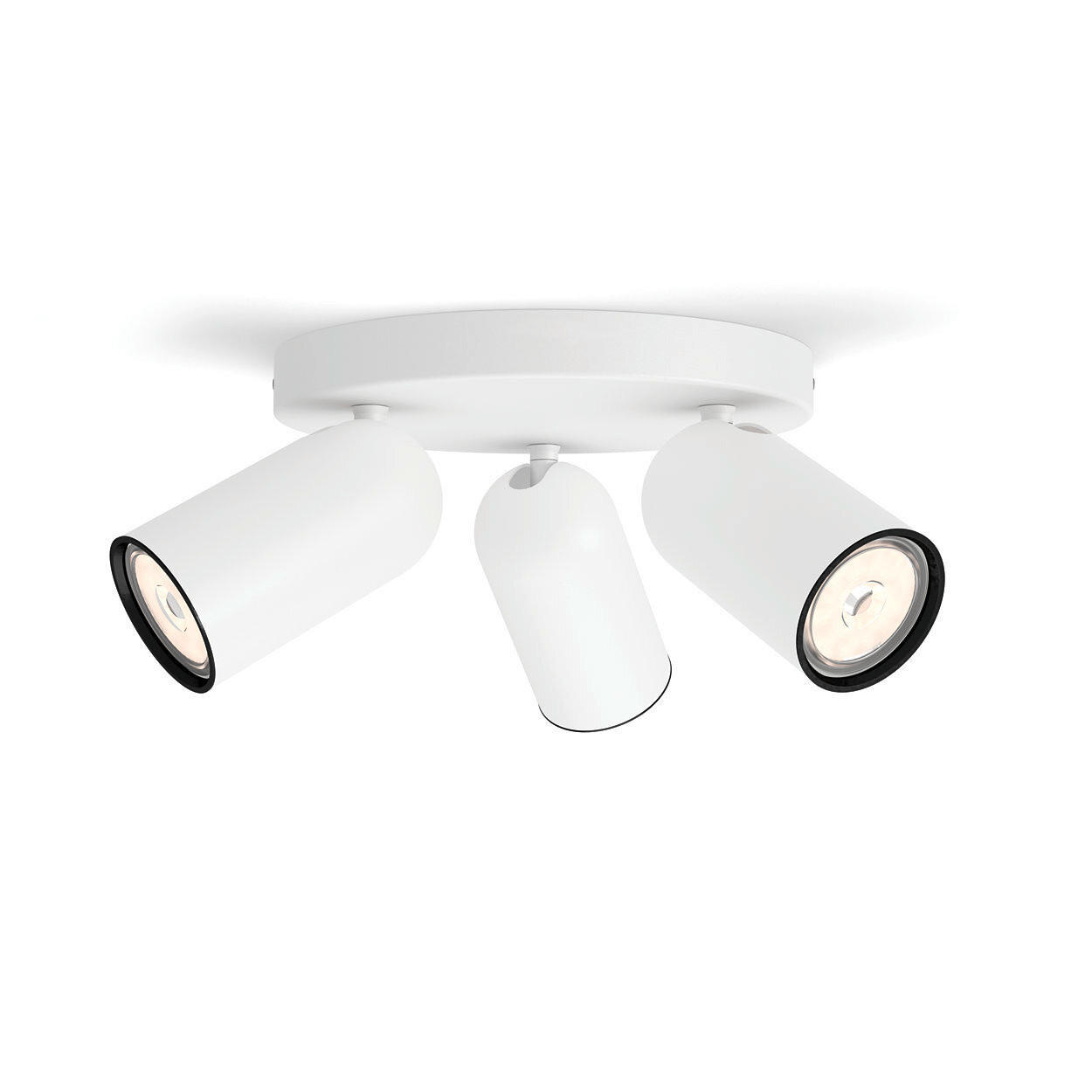 REFLEKTOR - bela, Osnovno, metal (22,4/8,2/22,4cm) - Philips
