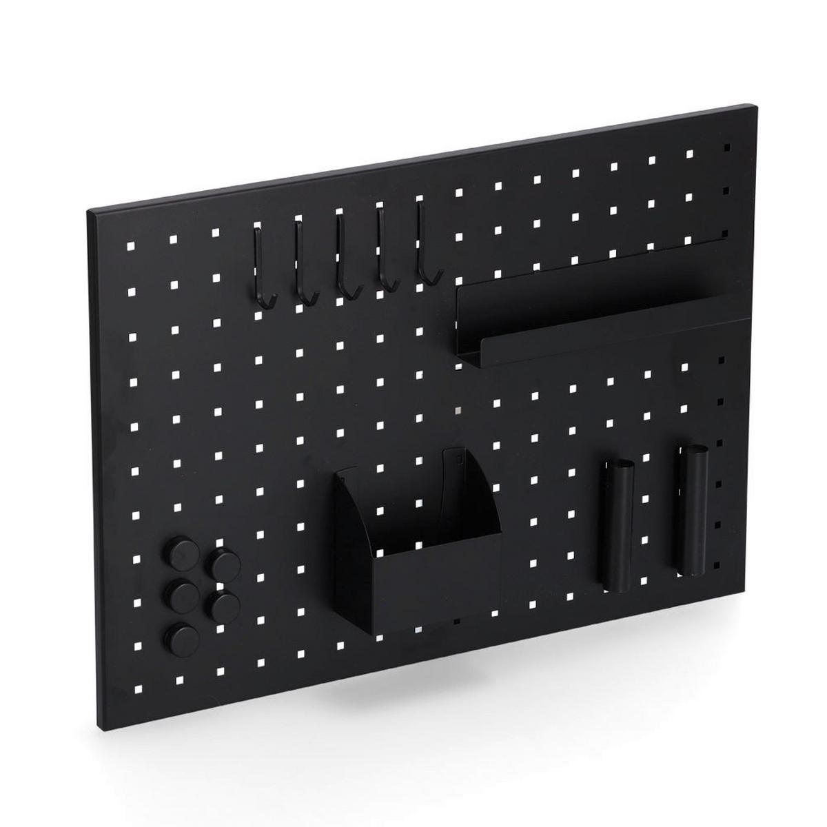 MEMOBOARD - Schwarz, Basics, Metall (50/35/1cm) - Zeller Present