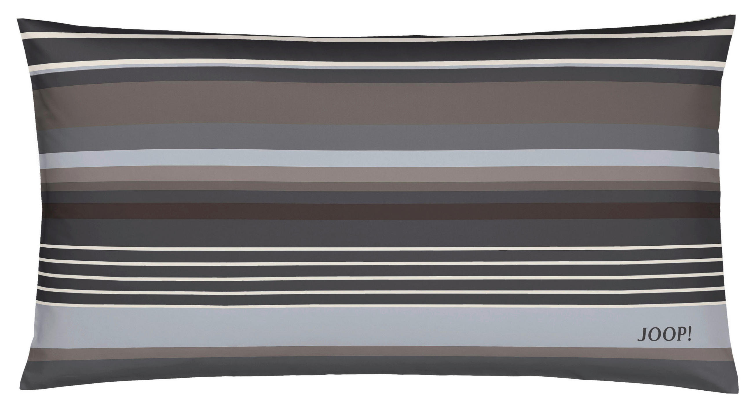 KISSENHÜLLE 40/80 cm - Dunkelgrau/Hellgrün, Basics, Textil (40/80cm) - Joop!