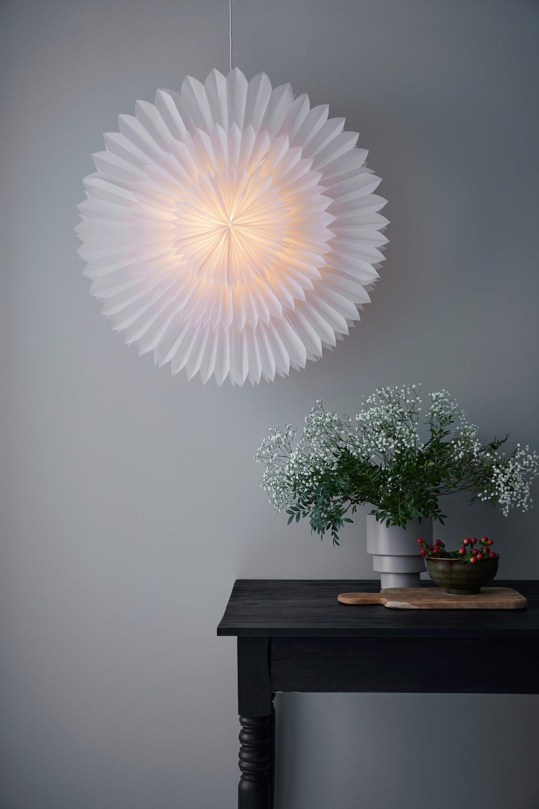 DEKOSTERN  - Weiß, Basics, Papier (75/18/75cm) - Markslöjd