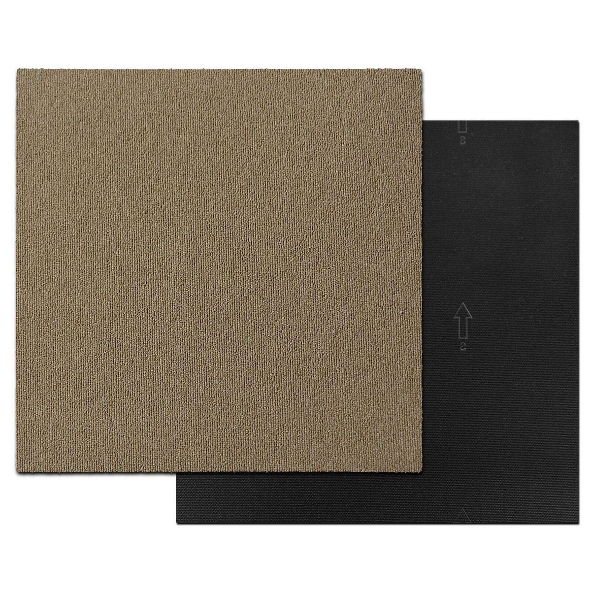 TEPPICHFLIESE - Beige, Basics, Kunststoff/Textil (50/50cm) - Esposa