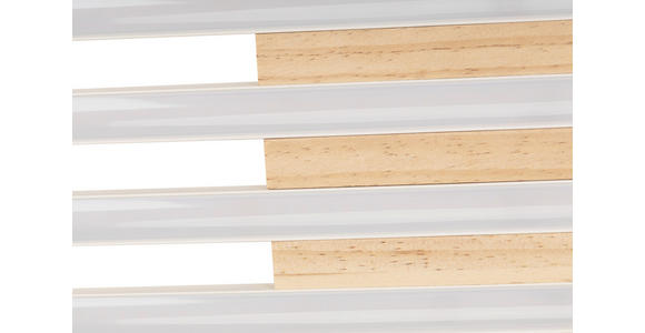 LED-DECKENLEUCHTE 60/22/6 cm - Ecru/Weiß, Basics, Holzwerkstoff/Kunststoff (60/22/6cm) - Novel