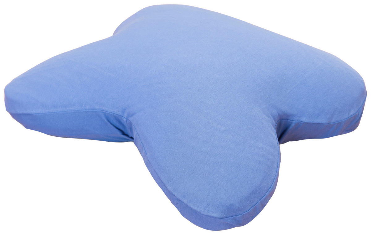 KISSENBEZUG 56/48 cm  - Blau, Basics, Textil (56/48cm) - Tempur