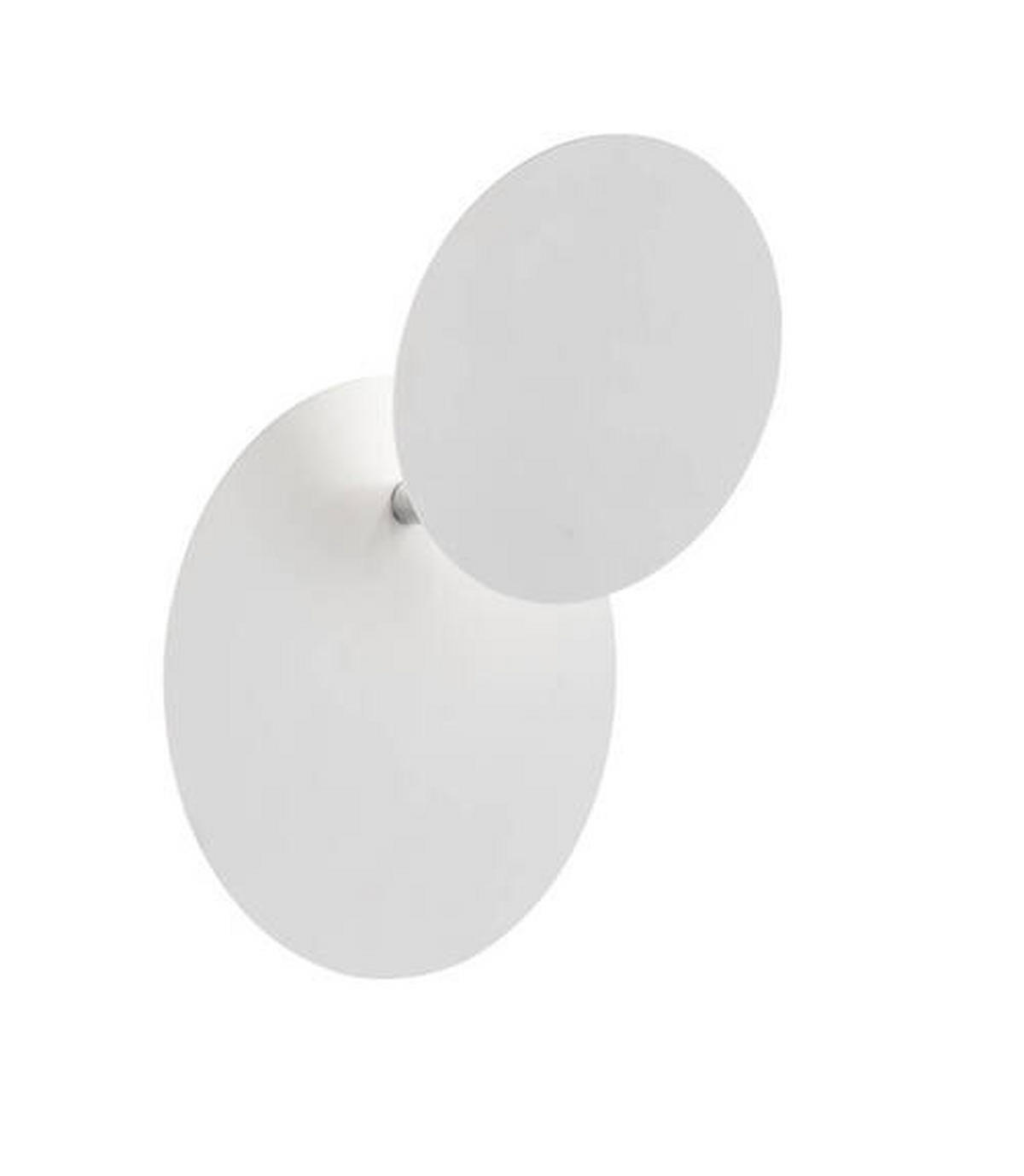 Aplică De Perete Cu Led 18/6,5 cm    - alb, Basics, plastic/metal (18/6,5cm) - Wofi