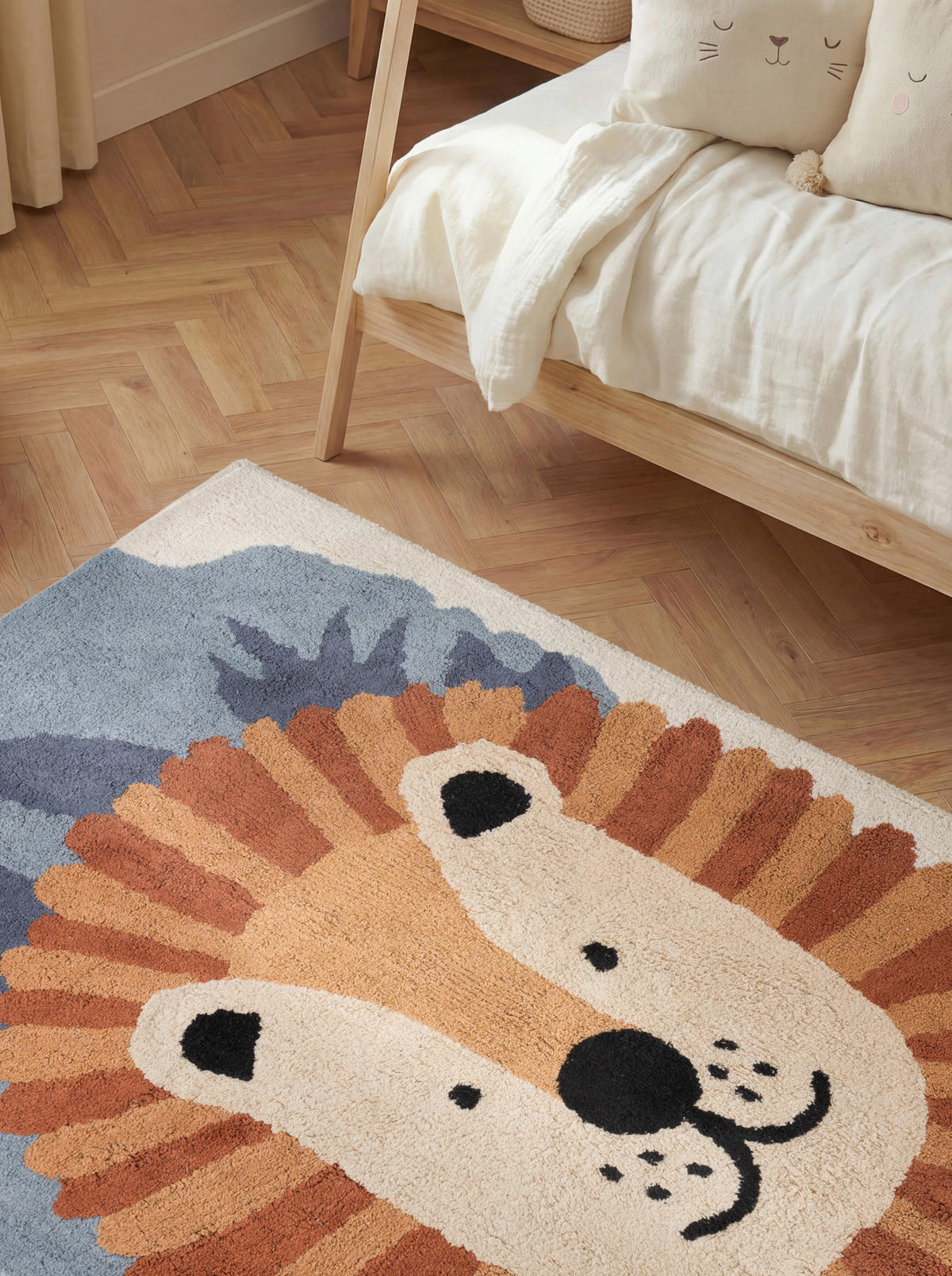 KINDERTEPPICH 140/200 cm Snuggle Samba Tier  - Multicolor/Creme, Basics, Kunststoff/Textil (140/200cm) - Hanse Home