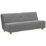 SCHLAFSOFA in Textil Grau - Grau, Design, Holz/Textil (202/88/103cm) - Novel SCHLAFSOFA in Textil Grau - Grau, Design, Holz/Textil (202/88/103cm) - Novel