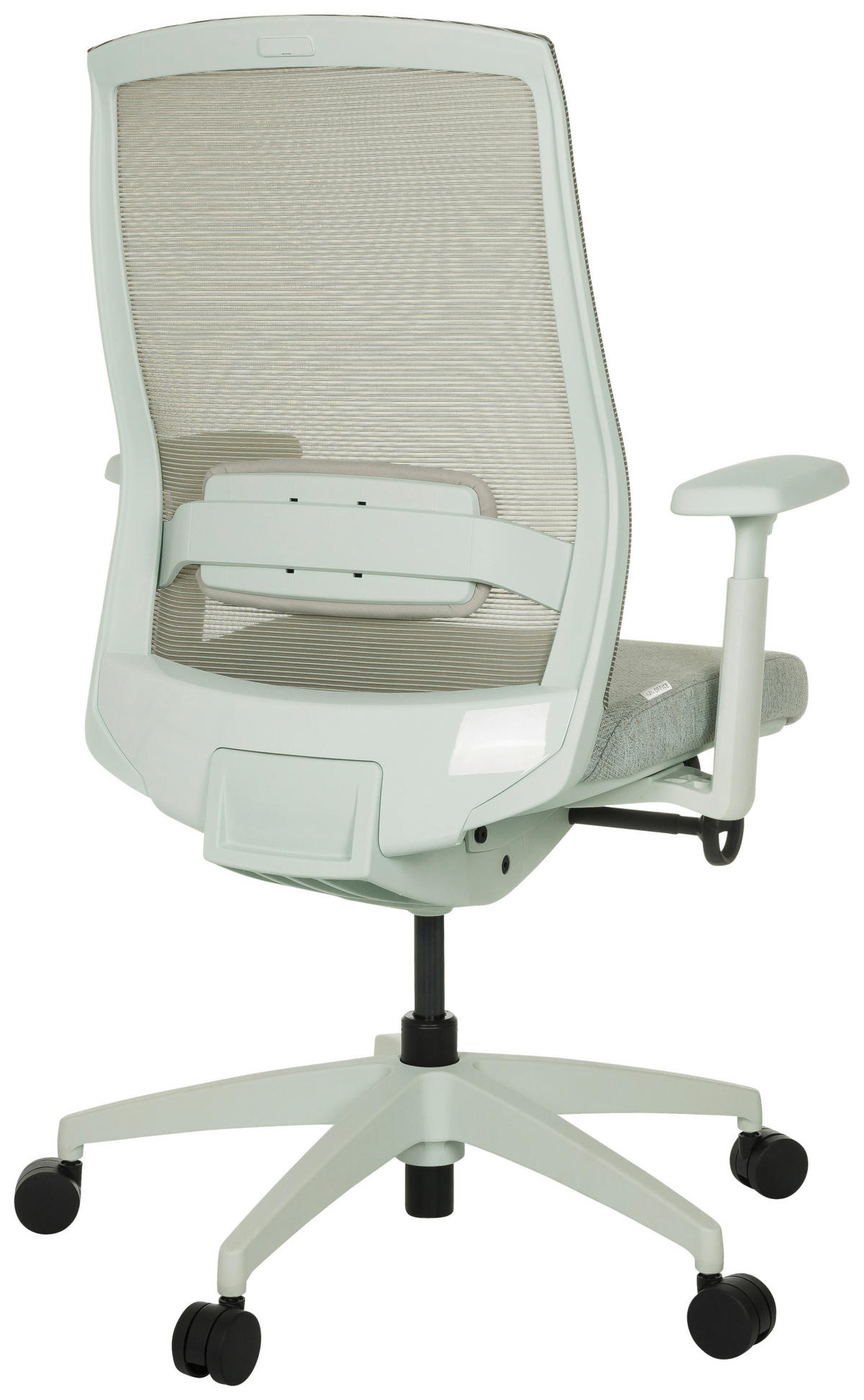 OTOČNÁ ŽIDLE, síťovina, šedá - šedá, Moderní, textil/plast (65/95 - 103/70cm) - MID.YOU