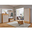 GARDEROBE 5-teilig  in 185/195/40 cm  - Taupe/Eichefarben, Design, Holz/Holzwerkstoff (185/195/40cm) - Novel