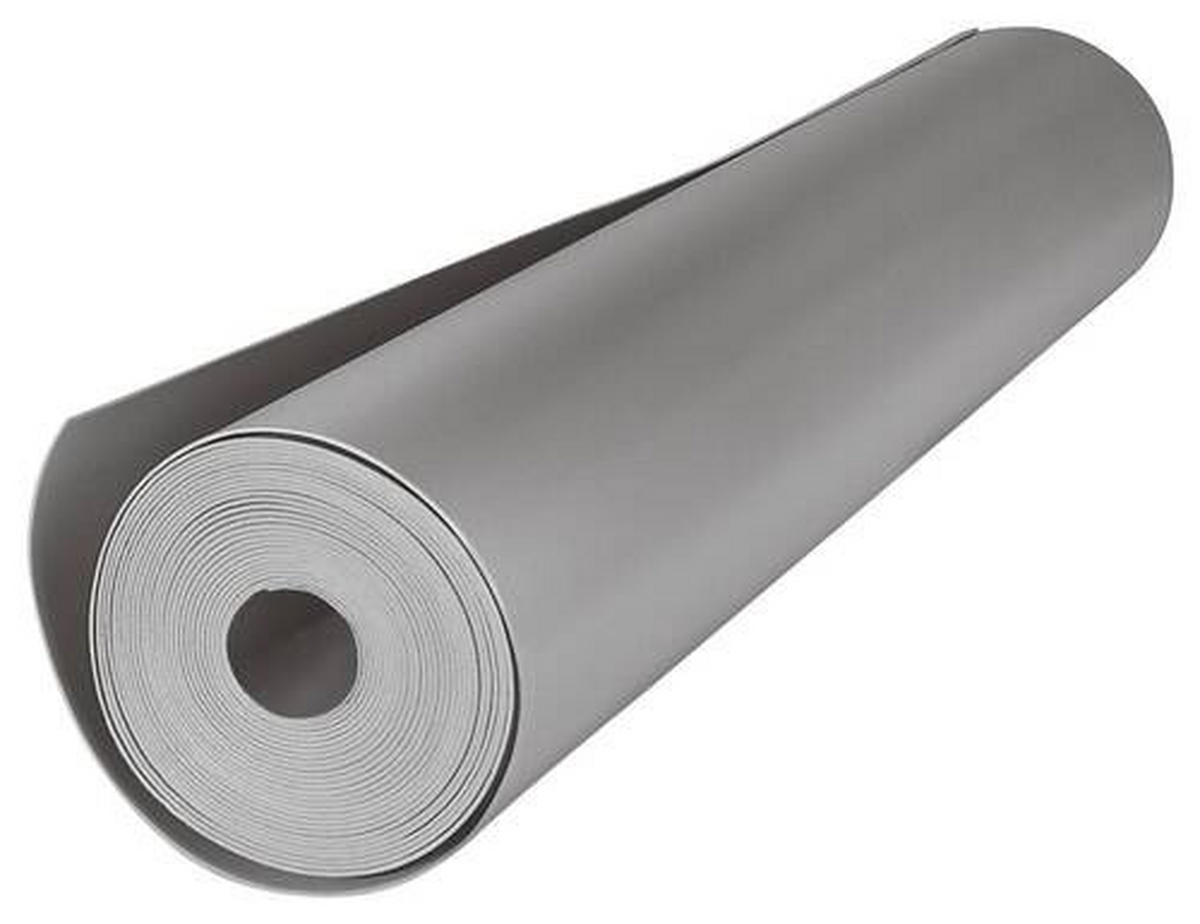 DÄMMUNDERLÄGG  per  m² - antracit, Basics, plast (100/1250/0,2cm) - Viscoh