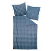 WENDEBETTWÄSCHE Makosatin 135/200 cm  - Türkis/Blau, Basics, Textil (135/200cm) - Janine