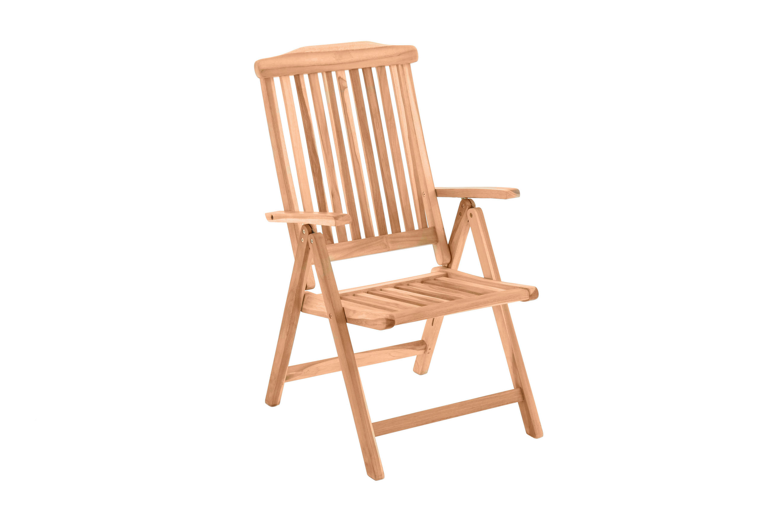 GARTENKLAPPSESSEL Teakholz Naturfarben  - Naturfarben, Natur, Holz (57/104/73cm) - Gardenson