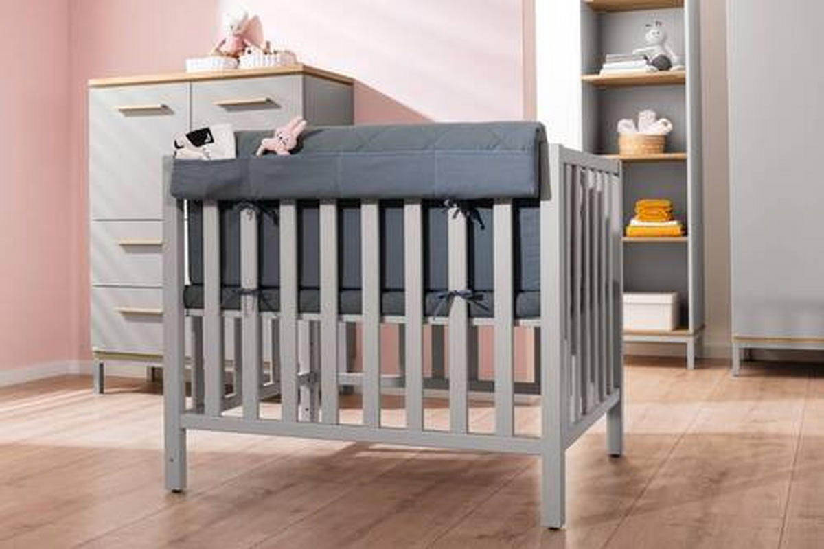 FELSZERELHETŐ OLDALLAPOK Scotty  - világosszürke, Basics, faalapú anyag (88,1/2,2/15,6cm) - Paidi