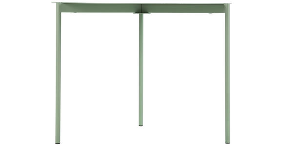 COUCHTISCH in Metall 60/60/45 cm  - Grün, Design, Metall (60/60/45cm) - Carryhome