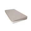 SPANNBETTTUCH ALERT  - Hellbraun, Basics, Textil (100/200cm) - Novel