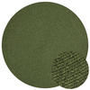OUTDOORTEPPICH 200 cm Braided Smaragdgrün  - Smaragdgrün, Basics, Kunststoff (200cm) - Hanse Home