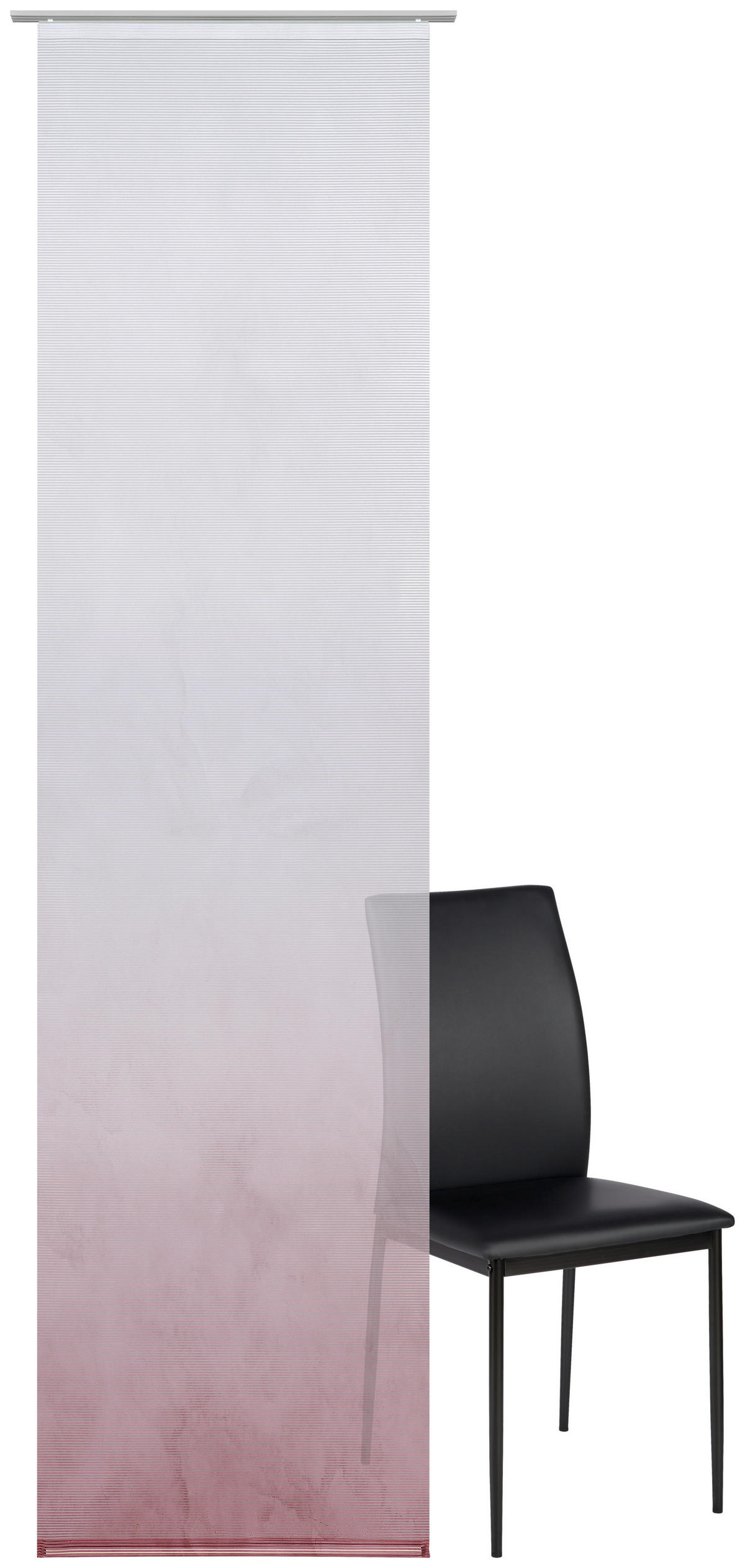FLÄCHENVORHANG   halbtransparent   60/245 cm  - Bordeaux, Basics, Textil (60/245cm) - Novel