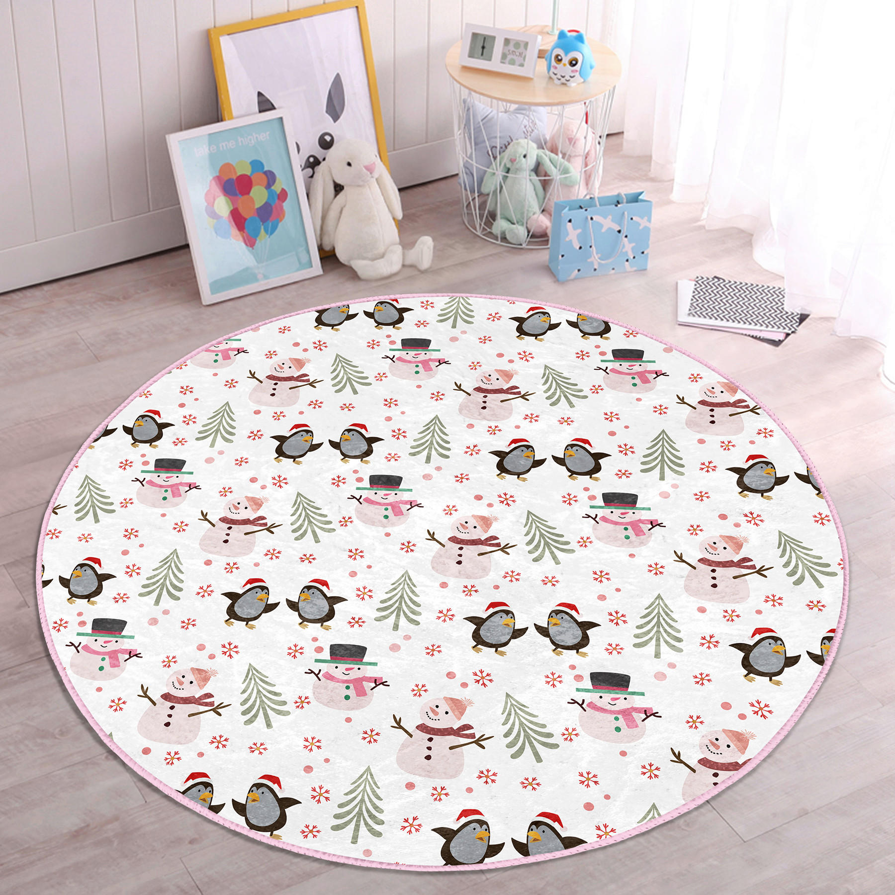 XXXLutz Kinderteppich Mehrfarbig 150x150 cm