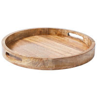 SERVIERTABLETT Holz Mangoholz  - Braun, LIFESTYLE, Holz (40/4,75cm) - Ambia Home