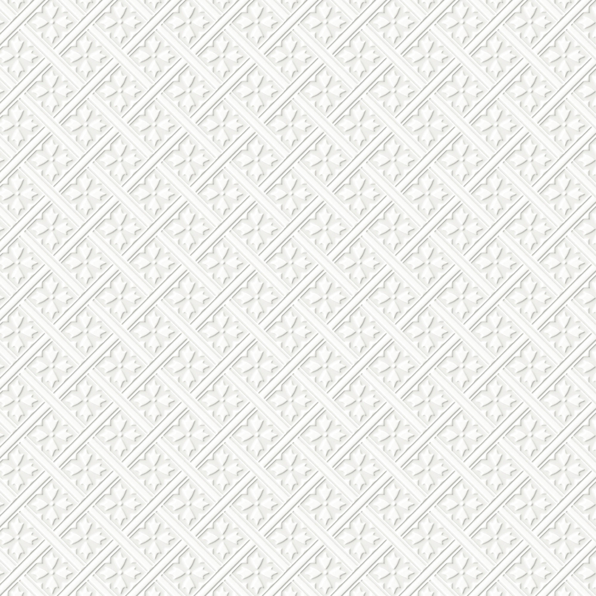 VLIESTAPETE  - Weiß, Basics, Papier/Kunststoff (52/1005cm)