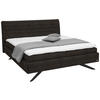 POLSTERBETT 180/200 cm  in Dunkelbraun  - Weiss/Dunkelbraun, Design, Holzwerkstoff/Kunststoff (180/200cm) - Dieter Knoll