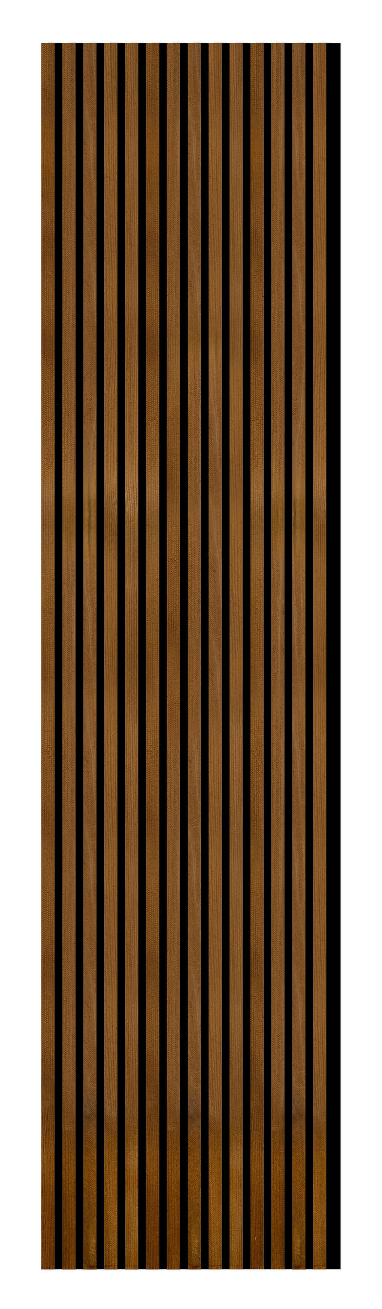 AKUSTIKPANEEL Thermoholz Kiefer roh 57.25/1.8/240 cm  - Eichefarben, KONVENTIONELL, Holzwerkstoff/Textil (57.25/1.8/240cm)