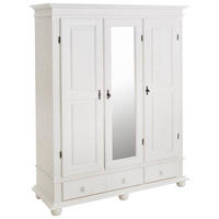 GARDEROBENSCHRANK  in 154/192/58 cm  - Schwarz/Weiß, LIFESTYLE, Holz/Holzwerkstoff (154/192/58cm) - Landscape