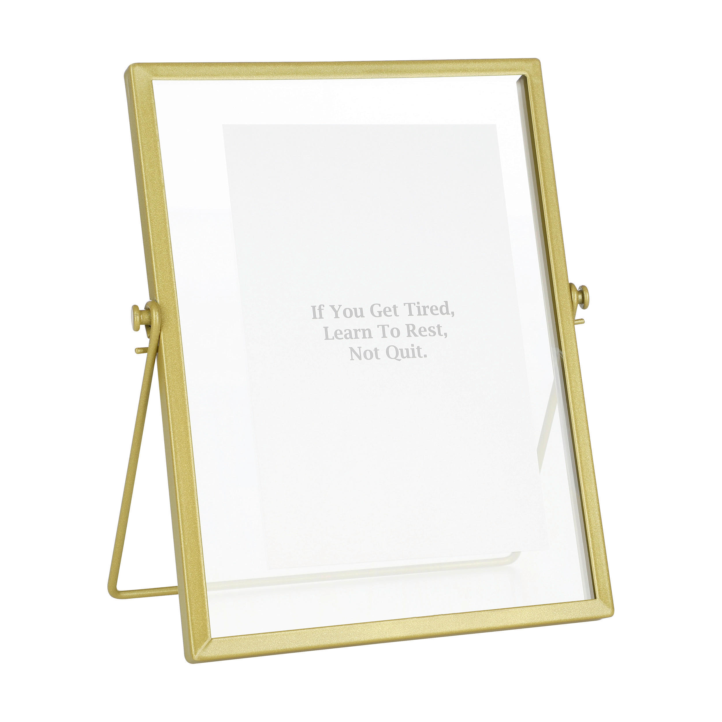 RAHMEN 15,3/1,2/20,5 cm  - Goldfarben, Trend, Glas/Metall (15,3/1,2/20,5cm) - Eglo