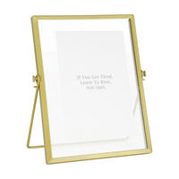 RAHMEN 15,3/1,2/20,5 cm  - Goldfarben, Trend, Glas/Metall (15,3/1,2/20,5cm) - Eglo