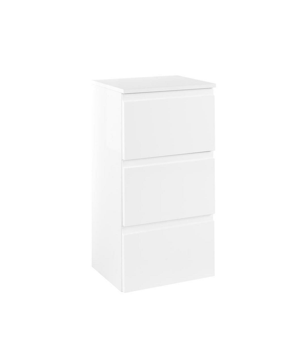 UNTERSCHRANK 40/79/35 cm   - Weiß, Design, Holzwerkstoff (40/79/35cm) - Xora
