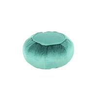 POUF Samt 65/35/65 cm  - Grün, MODERN, Textil (65/35/65cm) - Kayoom