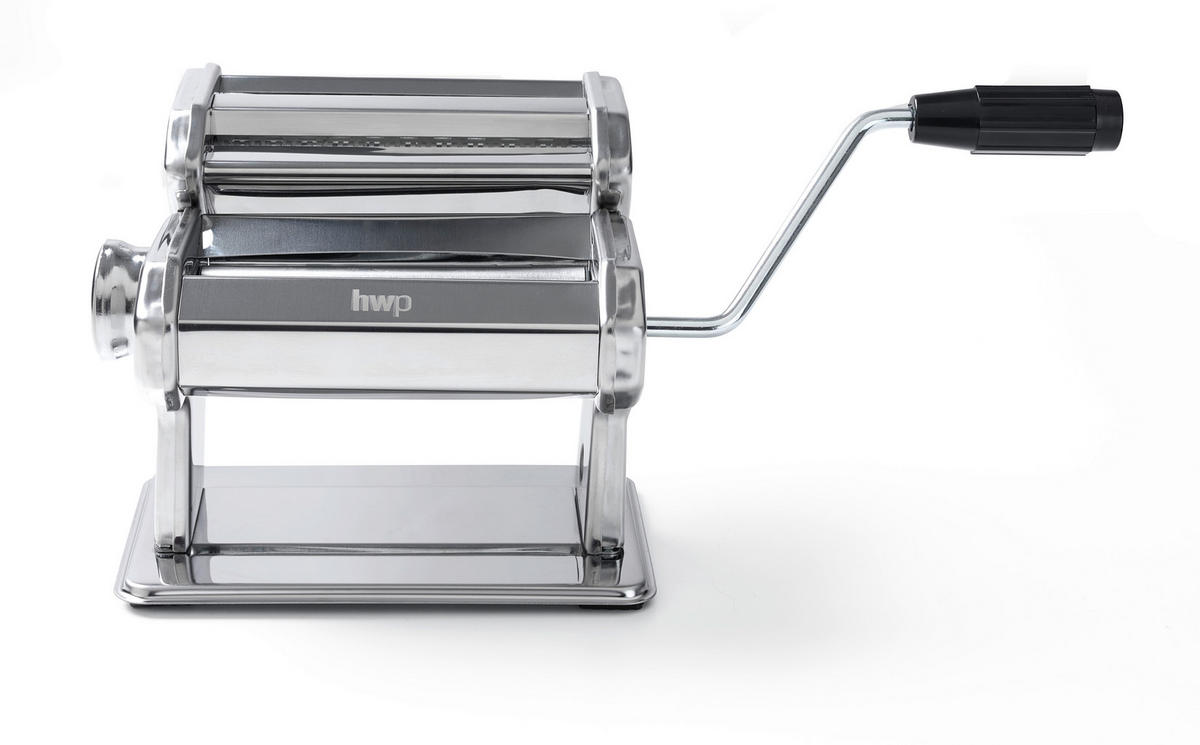 MAșINĂ PENTRU PASTE - culoare inox/negru, Basics, plastic/metal (20/12,2/12,9cm) - Homeware Profession.