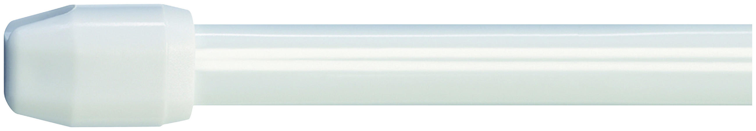 VITRAGENSTANGE 60 cm  - Weiß, Basics, Metall (60cm) - Homeware