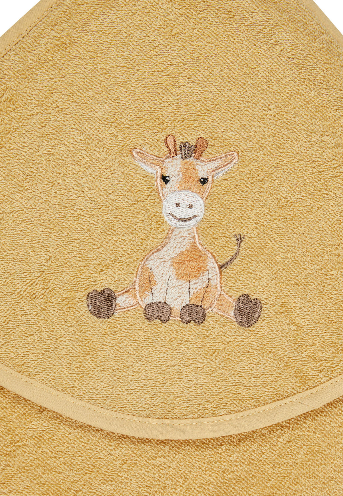 KAPUZENBADETUCH Spielwaren Safari  - Dunkelgelb, Basics, Textil (80/80/0,5cm) - Sterntaler