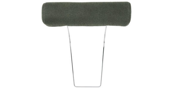 KOPFSTÜTZE in Webstoff - Dunkelgrün, Design, Textil (52/14/12cm) - Carryhome