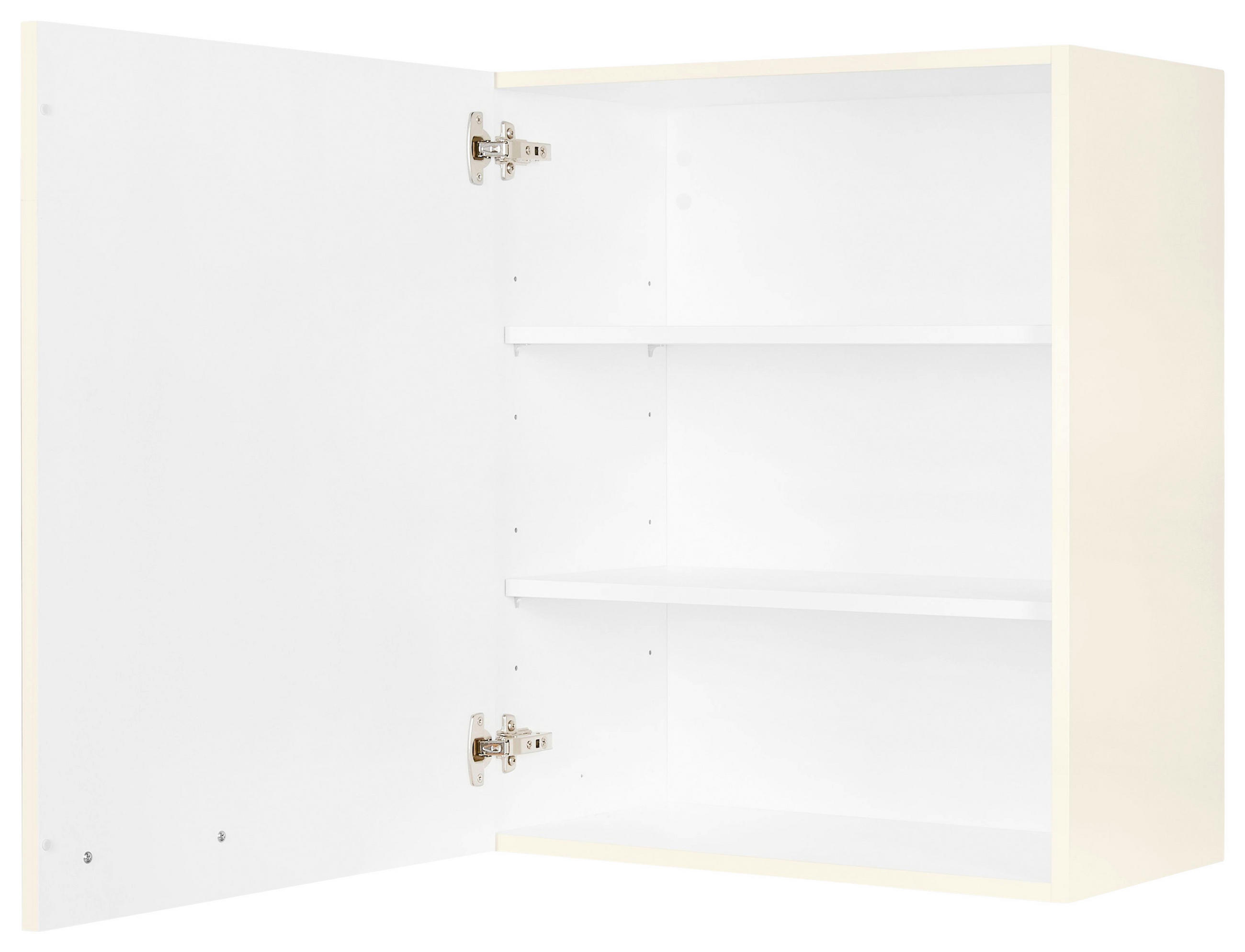 KÜCHENOBERSCHRANK 60/72/35 cm  in Magnolie  - Edelstahlfarben/Magnolie, MODERN, Holzwerkstoff (60/72/35cm) - Nobilia